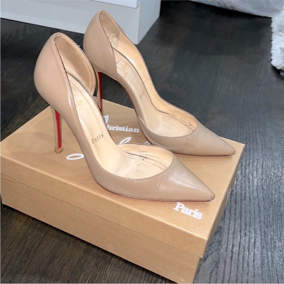 Christian Louboutin Iriza 100 mm Pumps Nappa leather Blush